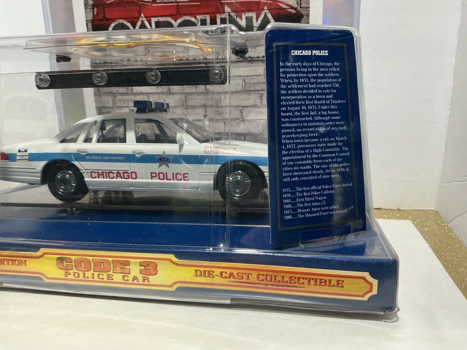 CODE 3 - PREMIER CHIEFS EDITION CHICAGO POLICE [CROWN VICTORIA] - Image 3 of 4
