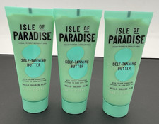 Isle Of Paradise Self Tanning Butter Butter Hello Golden Glow 2.54oz Lot Of 3