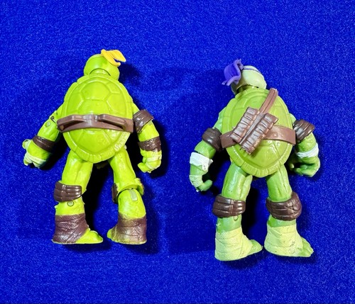 Teenage Mutant Ninja Turtles 2012 Serie Donatello & Michelangelo Actionfiguren - Bild 2 von 5