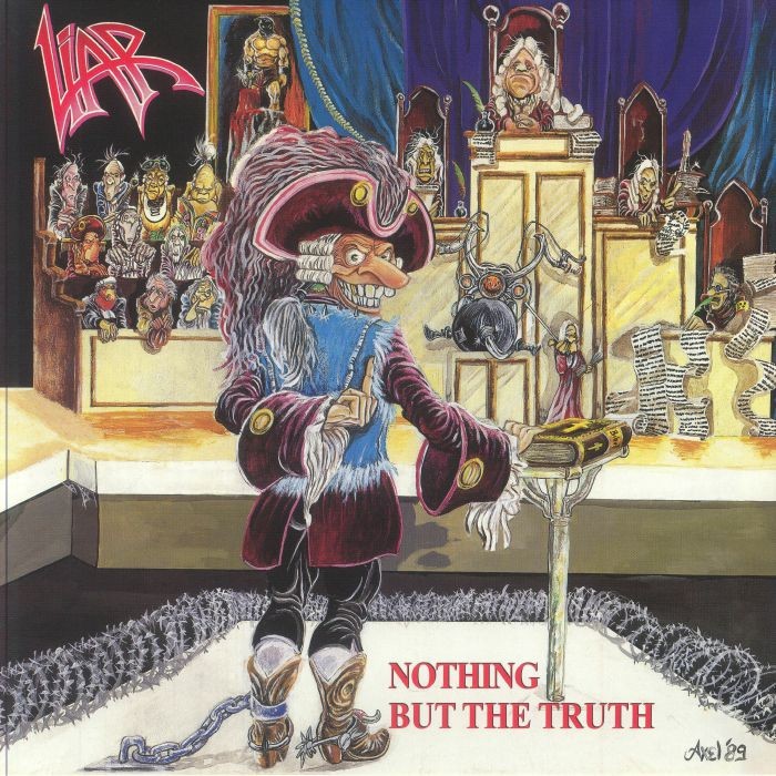 LIAR - Nothing But The Truth (remastered) - LIMITED RED MARBLED VINYL LP