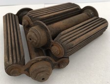 Collectable Vintage 1930-40s Pair of British Wooden Block Pedals Raleigh Bicycle