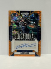 Panini 2025 Prizm Harry Ford Sensational Signatures Orange Pulsar Auto /99 Mari…