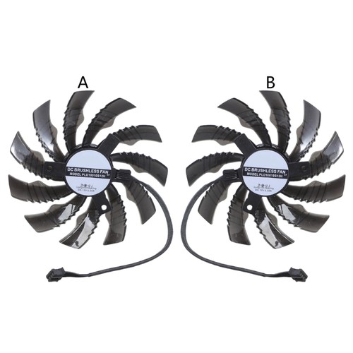 Ventilateur Refroidissement Carte Graphique 4 Broches DC12V pour Ventilateur Carte Vidéo 3050 3060T - Photo 17/20