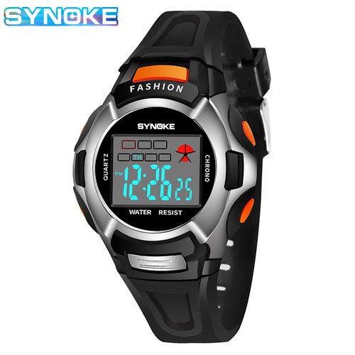 Kids Waterproof Watches LED Digital Watch Alarm Watch Boy Girl Sports - Picture 12 of 23