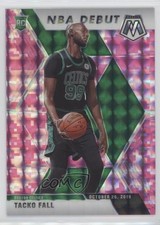 2019-20 Panini Mosaic NBA Debut Pink Camo Prizm Tacko Fall #276 0i3d