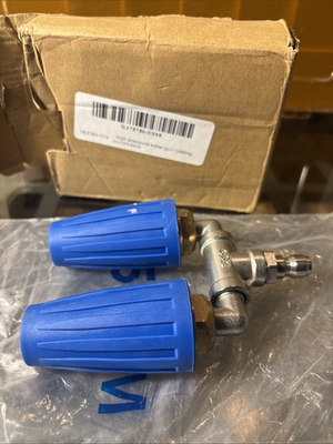 #ad Rotating Pressure Washer Dual Turbo Nozzle Spray Tip 1 4quot; $27.99