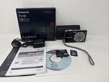 PANASONIC LUMIX DMC-FH8 16 MP 5x Optical Zoom Digital Camera - Box  Accessories