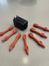 Gi Joe 1988 Night Force Striker WHALE Hovercraft Vintage Missiles & Box Launcher