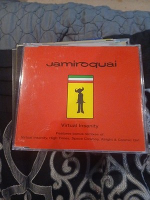 Jamiroquai Virtual Insanity Remixes Aust Promo CD EP - Like New Great Shape 
