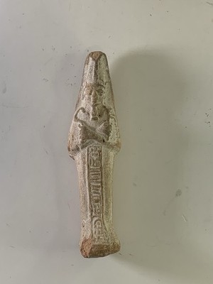 Ancient Egyptian Ushabti Figurine Rare Royal Cartouche Tomb Artifact Statue BC