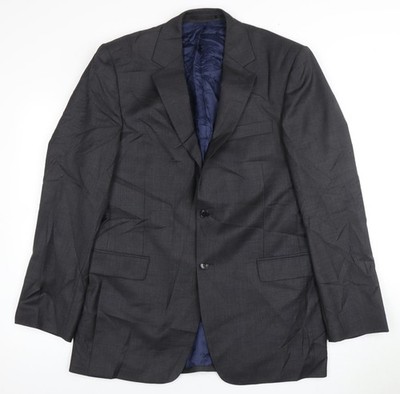 Graue Anzugjacke Herren UK Größe 42 John Lewis Regular