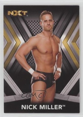 2017 Topps WWE NXT Roster Nick Miller #18 Rookie RC 0t5