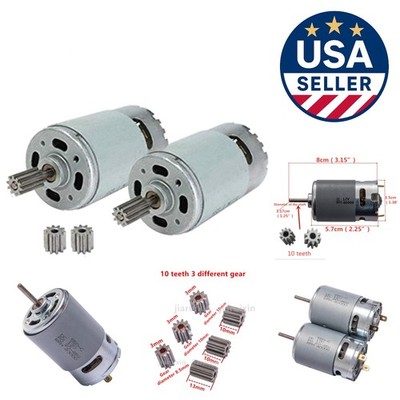 2 Pcs Universal 550 40000RPM Electric Motor RS550 12V Motor Drive Engine Acce...