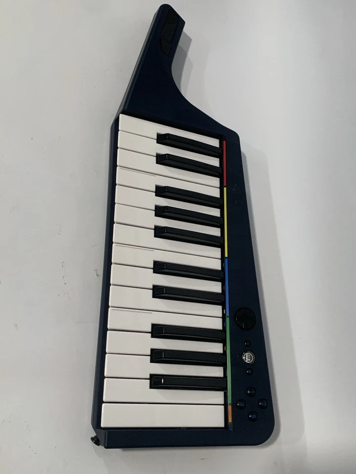 Wii Rock Band 3 Wireless Keyboard Harmonix Keytar No Dongle 96161 - Image 2 of 4