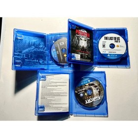 PS4 PlayStation 4 Video Game Bundle Lot Complete CIB🔥Farcry Nier Spider-man