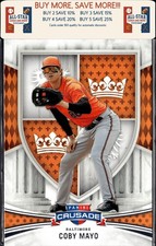 2024 Panini Crusade #41 Coby Mayo Baltimore Orioles
