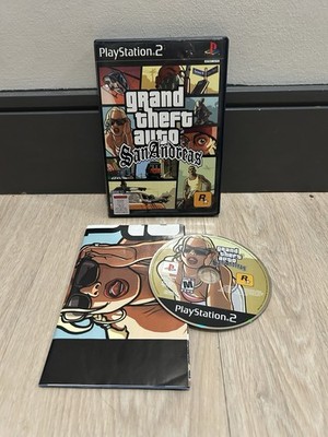 Grand Theft Auto: San Andreas (PS2) - Black Label - Tested