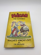 Hagar the Horrible Hagar's Knight Out Dik Browne 1977 Tempo Books Paperback