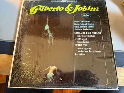 GILBERTO & JOBIM w/ Antonio Carlos - Stereo STT 2160 LP Capitol, 1960 VG/VG+