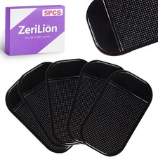 5PCS Non-Slip Gel Dashboard Sticky Pads Car - Multi-Function Mat Anti-Slip Pad G