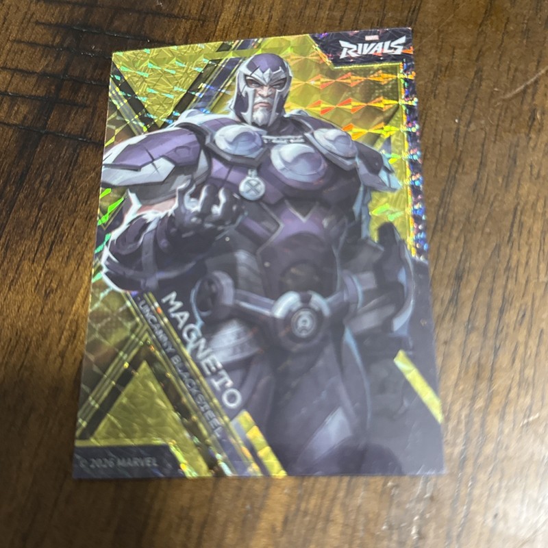 Magneto 2026 Marvel Rivals Eternal Glory Uncanny Blacksteel  108/150 MR-XZ-04