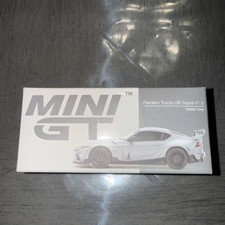 Mini-GT 1:64 2021 Overseas Box Edition Pandem Toyota Gr Supra V1.0 Matte Grey