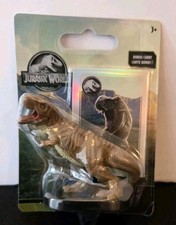 Jurassic World T-Rex Dinosaur Figure 2.5" With Bonus Card Cake Topper Toy