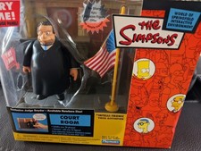Simpsons WOS Interactive Environment 2002 Court Room Judge Snyder Playset