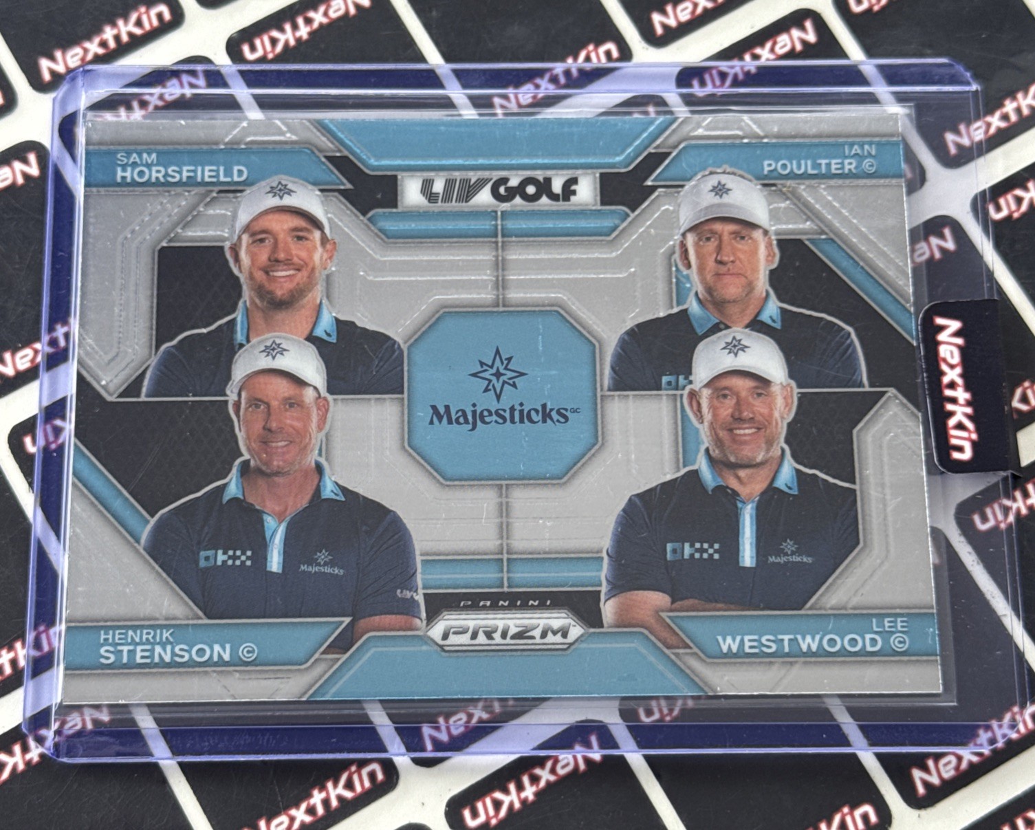 Majesticks GC 63 Base Team Insert Panini LIV Golf Prizm 2024