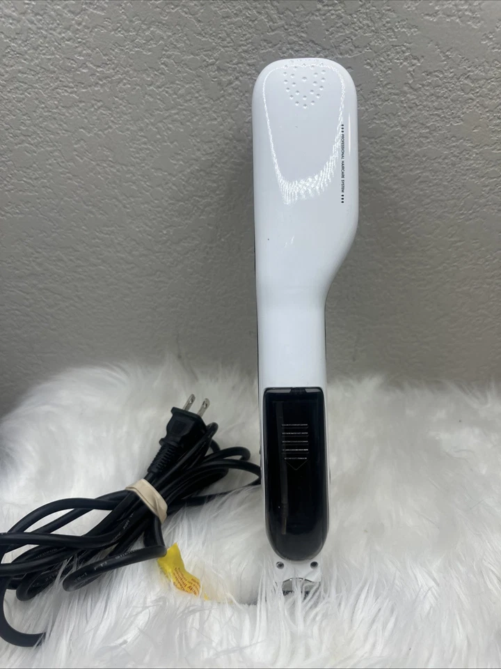 Cepillo de vapor alisado de cabello ION Steam Pro Plancha Blanco 301320 Blanco PROBADO LEER Foto 3 de 4