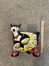 Anatoly Turov Cow Parade Matador Hand-Painted Ceramic Figurine Collectible Art