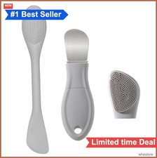 Blackhead Remover Tool 2 in 1 Silicone Face Scrubber Pore Cleaner Spatula Mask