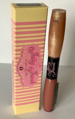 TOO FACED Juicy Jewels flüssiger Lippenstift und Lipgloss in DIAMOND DRENCHED BRANDNEU IN VERPACKUNG
