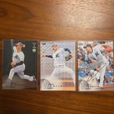 Chiba Lotte Marines player card card signed by Atsuki Taneichi