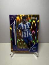 2026 Topps Chrome Premier League Carlos Baleba Gold RayWave 49/50 + BONUS*