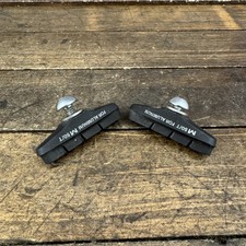 Vintage Shimano M50T Brake Shoes Pads NOS Threaded Post Rims Black 90s Bike