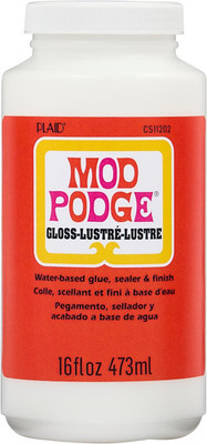 Mod Podge Gloss Sealer, Glue & Finish: All-In-One Craft Solution- Quick Dry, Eas