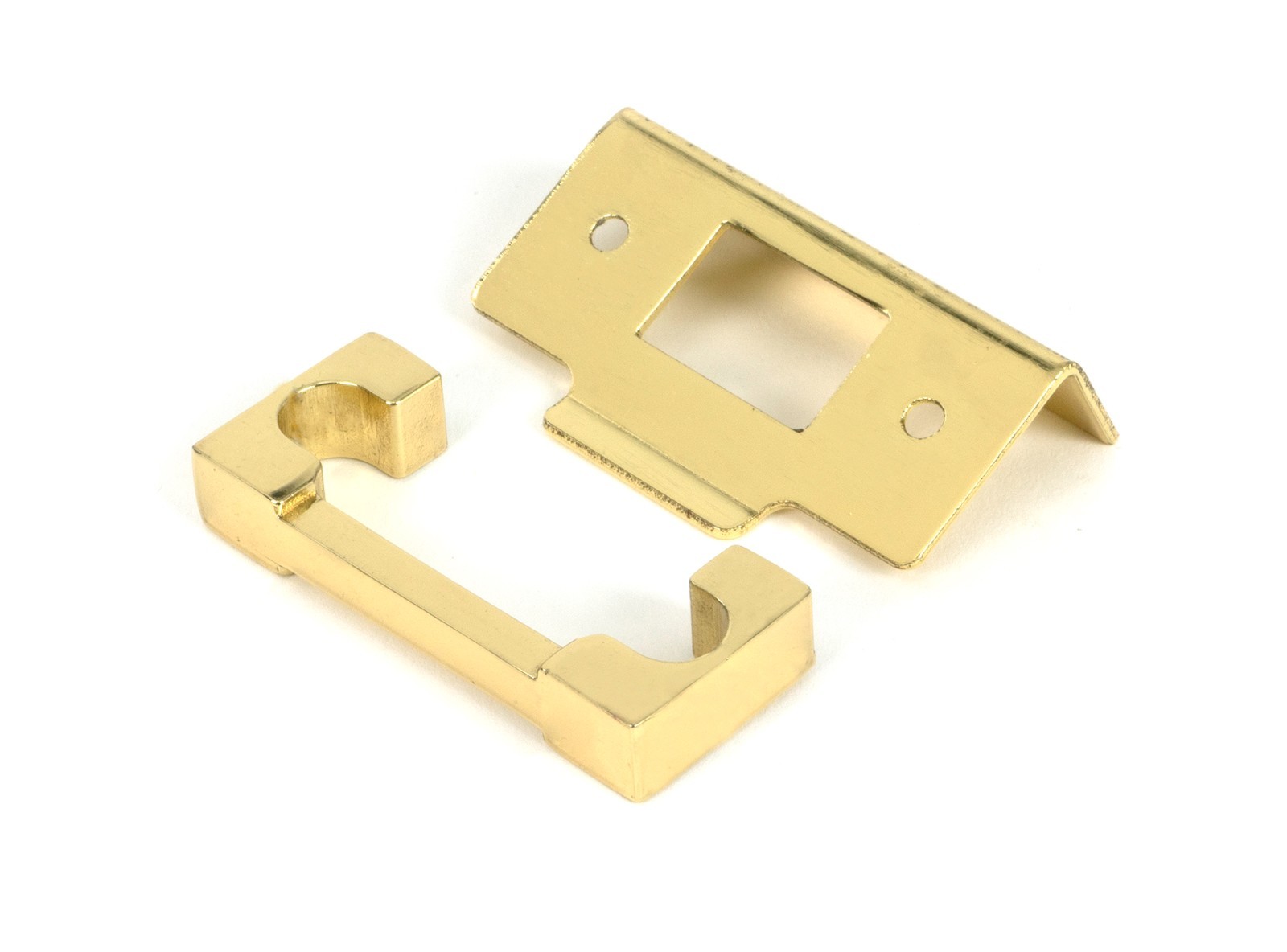 From The Anvil 51772 Polished Brass 0.5"" Rebate Kit for Heavy Duty Latch