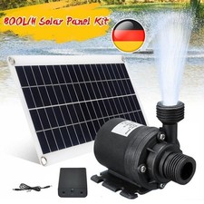50 W Solarpumpe Solar Teichpumpe Tauchpumpe Gartenteich Pumpe Bachlauf Garten