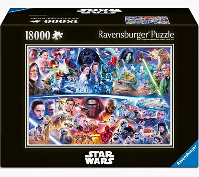 Ravensburger Puzzle Star Wars Motiv 18000 Teile, Film & Fernsehen, mehrfarbig