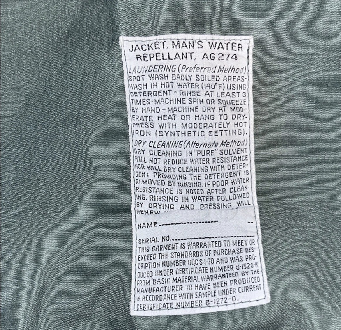 Ceiling Zero Medium Vintage Authentic Military Ty… - image 4