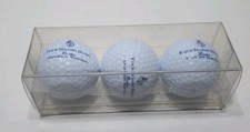 VINTAGE Signature Three Pack 3pk Of Golf Balls Four Seasons Hotel Boston