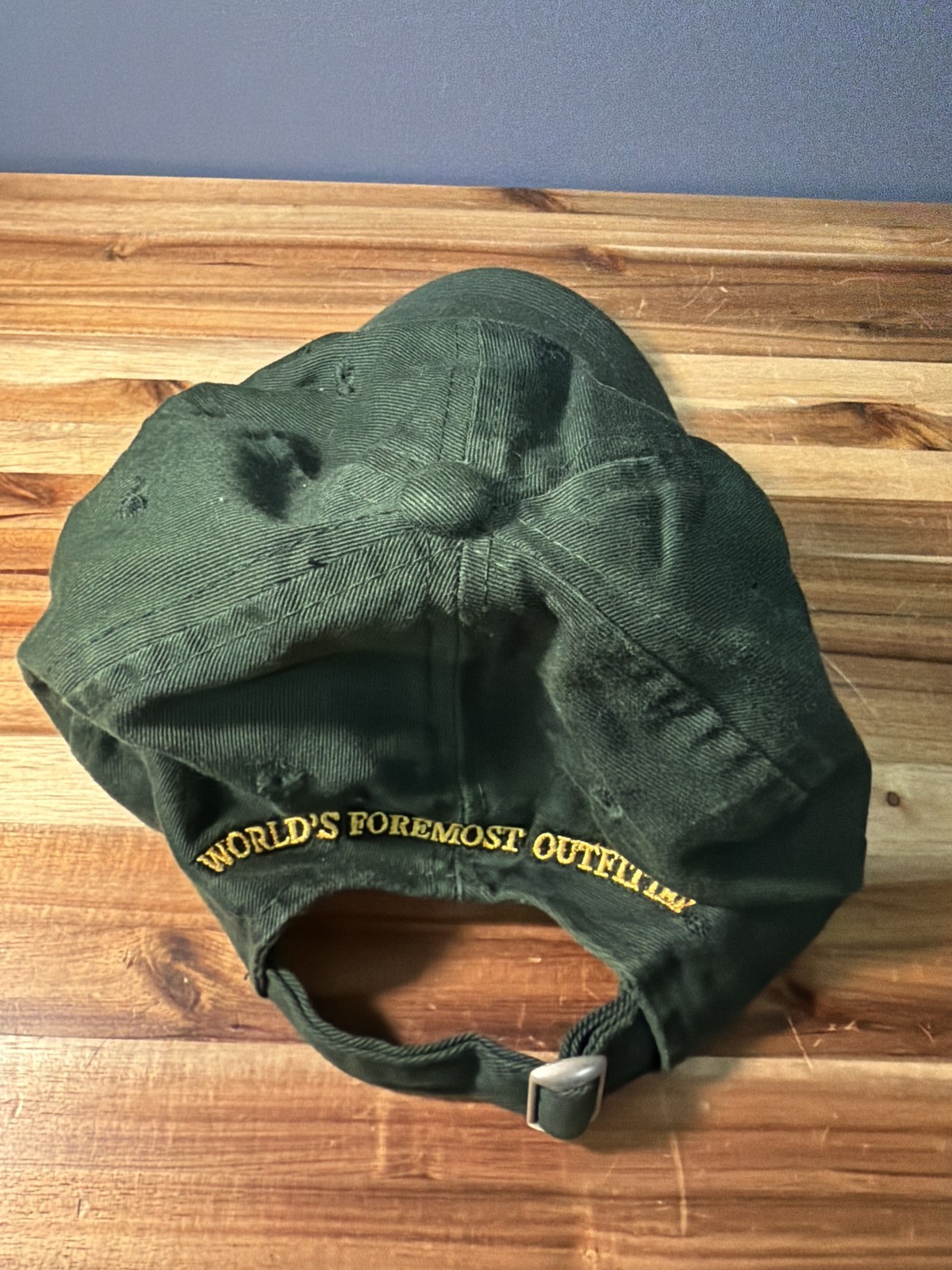 Cabela's Green Baseball Cap Adjustable Strapback … - image 2