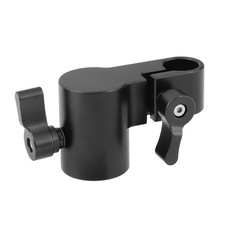 Aluminum 15mm Rod Clamp Mount for 16mm Light Stand Camera Support Use