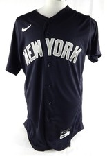 2023 New York Yankees Ryan Weber #62 Game Issued Navy Jersey ST BP 42 454