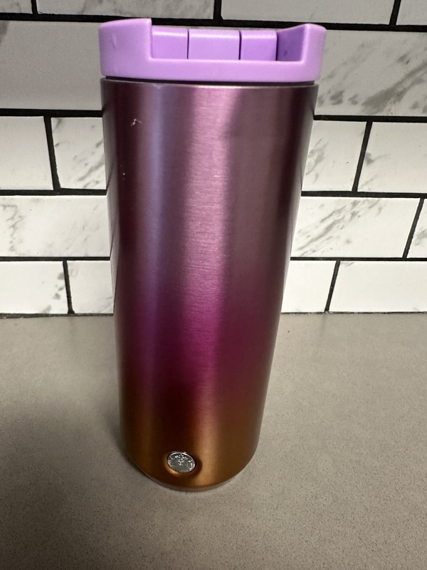 Starbucks 2021 Sunset Ombre Stainless Steel 12 oz Vacuum Insulated Tumbler