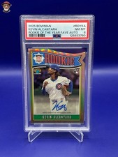 Kevin Alcantara 2025 Bowman Rookie of the Year Favorites Auto #ROYKA  /150 PSA 8