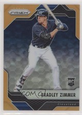 2017 Panini Chronicles Prizm Orange Prizm 36/399 Bradley Zimmer #14 1p8