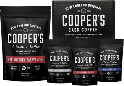 Rye Whiskey  Ad Coffee - Single Origin Ethiopian Coffee  Beans