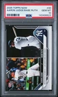 2025 Topps Now - Aaron Judge, Babe Ruth #40 PSA 10 GEM-MT